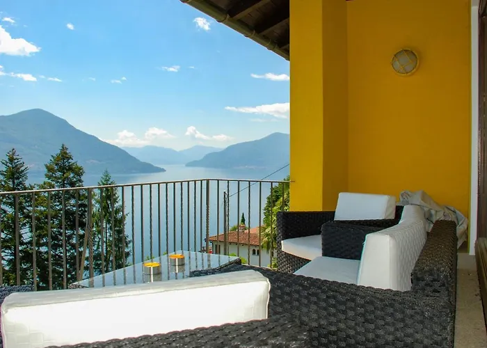 Panorama Lakeview Maggiore By Interhome Tatil Evi Ronco sopra Ascona