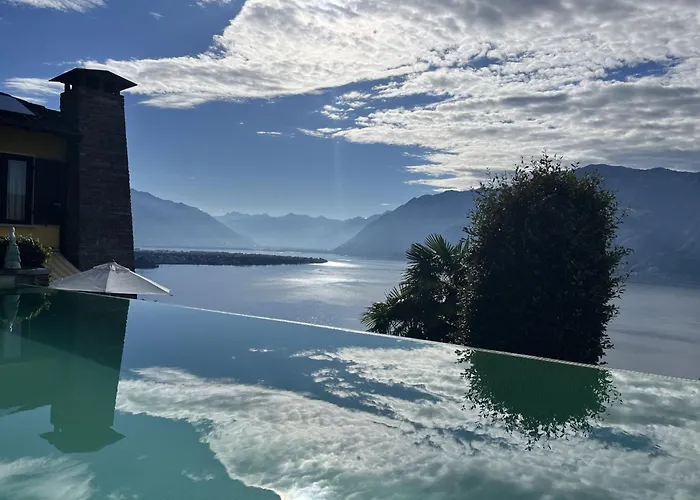 Panorama Lakeview Maggiore By Interhome Tatil Evi Ronco sopra Ascona